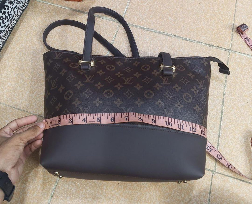 Girl's rexine plan hand bag set