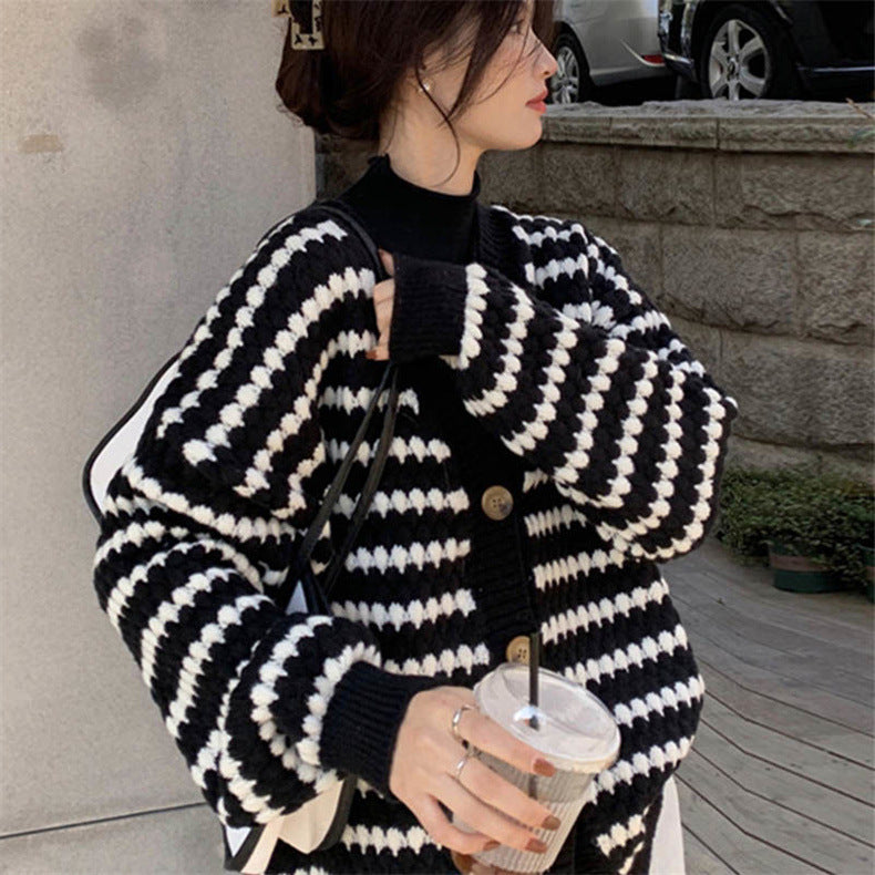 Chanel style knitted cardigan Autumn 2025 new style Sweater