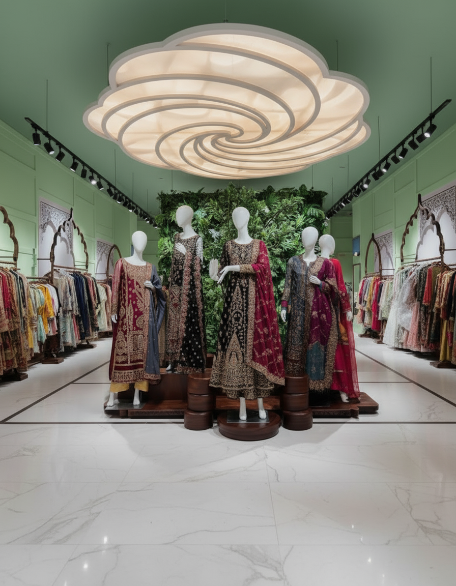 Luxury Boutique Display 4K