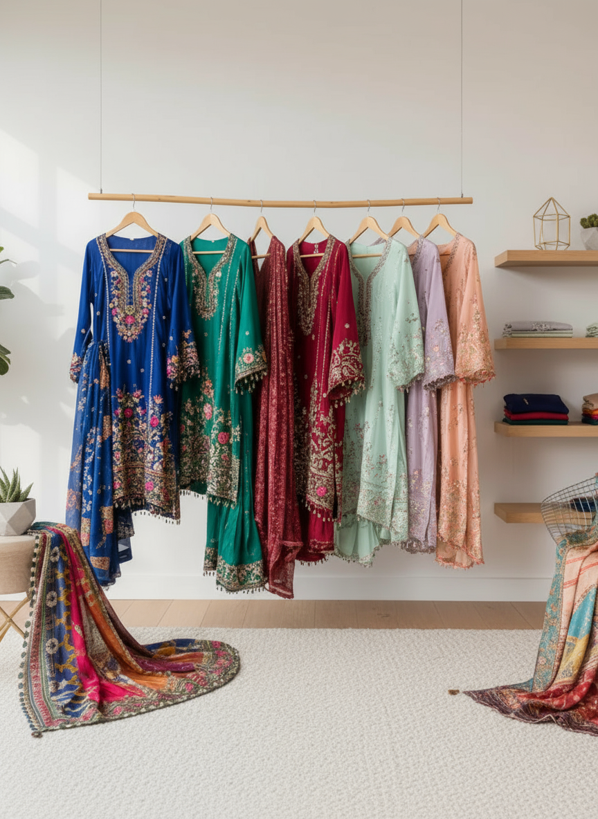 Traditional Wear Display 4K