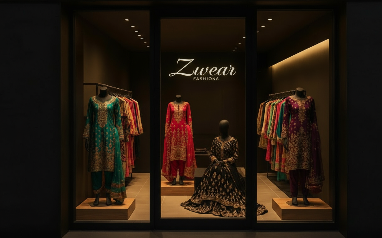 Zwear Fashions Luxury Storefront 4K